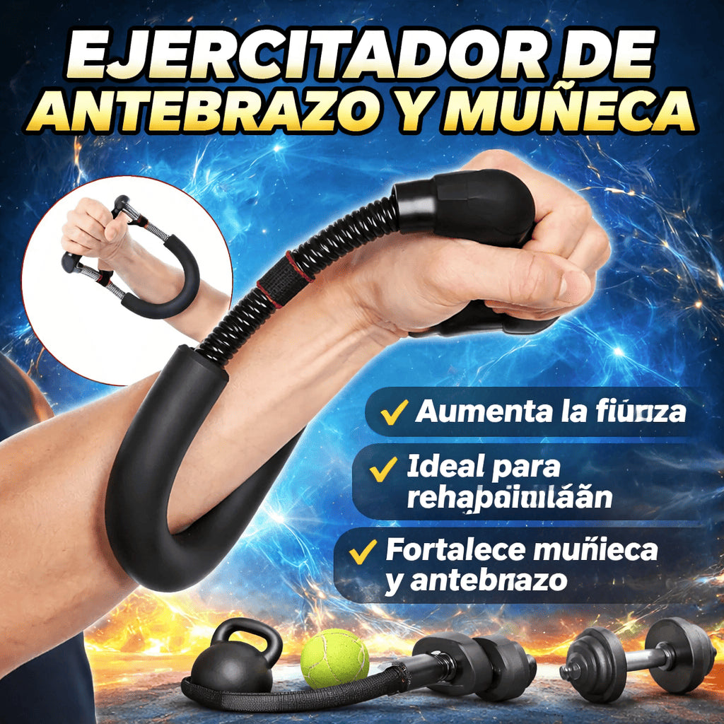 Ejercitador Antebrazo Muñeca para Fuerza y/o Rehabilitación Strenght®