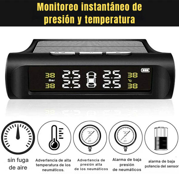MONITOR DE PRESIÓN Y TEMPERATURA PARA NEUMATICOS