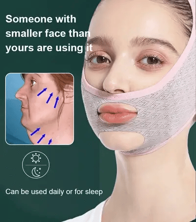MÁSCARA DE SUEÑO PARA ESCULPIR EL ROSTRO DE BELLEZA®️ ⭐⭐⭐⭐⭐ ORIGINAL