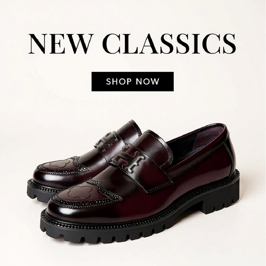 Zapatos de Cuero Artesanales para Hombre