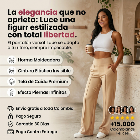 Pantalón Silueta Elegante✨ Estiliza tu figura con total comodidad