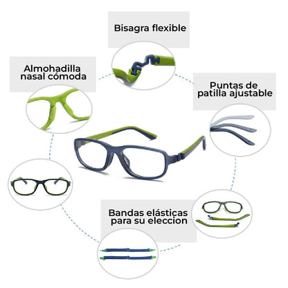 Marco KidsFlex – Gafas irrompibles para niños